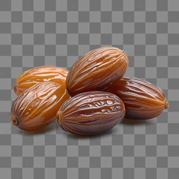 Dry dates isolated on transparent background | Premium AI-generated PSD