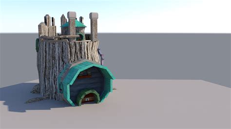 Maya Modeling 的图像结果