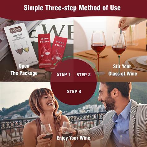 Snapklik.com : Wine Filters Sulfites Histamines Purifier Wands: May Reduce And Alleviate Wine ...