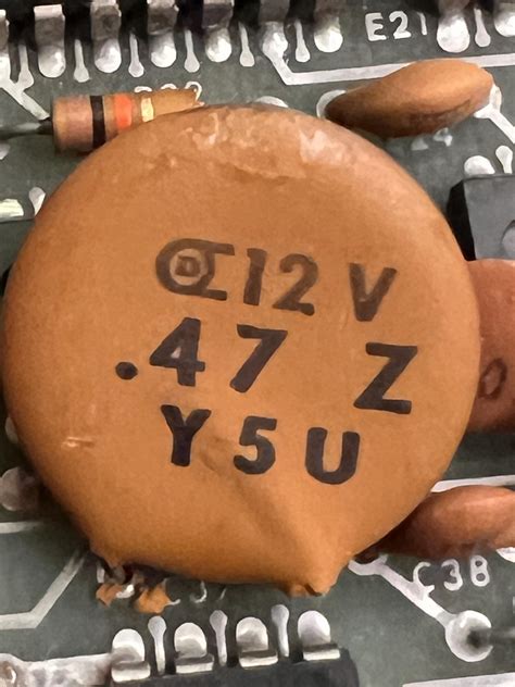 Image result for Disc Capacitor Code Chart