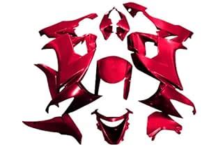 Yana Shiki BKK305RED Red ABS Plastic Full Body Fairing Kit : Amazon.in ...