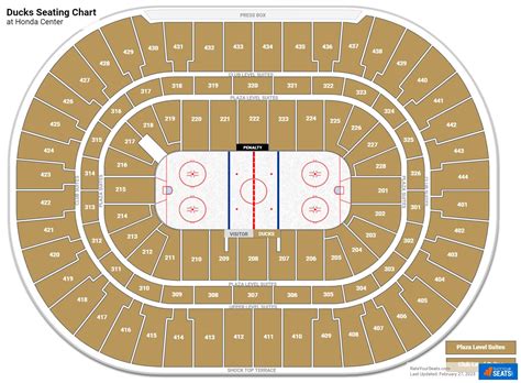 Honda Center Seating Charts - RateYourSeats.com