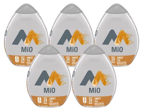 MiO Sweet Tea Liquid Water Enhancer , Caffeine Free, 1.62 fl oz Bottle ...