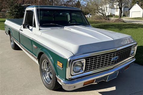 454-Powered 1972 Chevrolet C10 Cheyenne Super Pickup for sale on BaT ...