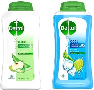 Dettol Soothe + Cool Long Lasting Odour Protection Hygiene Body Wash ...