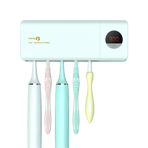 MANY UV Toothbrush Sanitizer, Toothbrush Dryer, UVC Toothbrush Holder ...