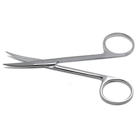 PSM Surgical Scissor 4 Inch Curved (Stainless Steel) : Amazon.in ...