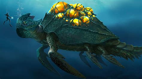 Subnautica Sea Emperor Wallpapers on WallpaperDog