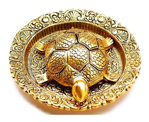 Buy Gold Plated Tortoise|Aluminium Tortoise for vastu| Vaastu Lucky ...
