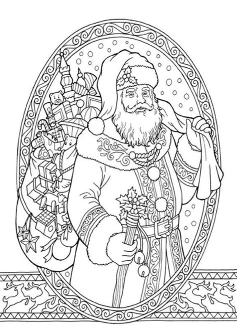 Adult Coloring Pages Christmas