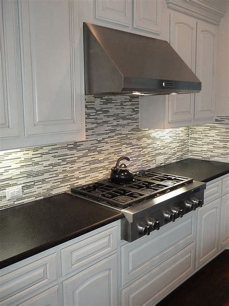 Kitchen Backsplash With Black Granite - Kitchen Ideas