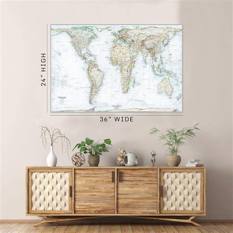 Accurate World Map Poster 的图像结果