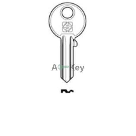 BAI2 Silca BUA6 - Zylinderschlüssel