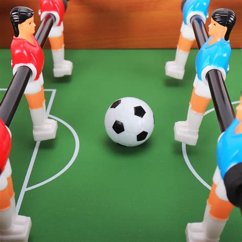 Mini Foosball Table (Upgrade) 20-Inch Table Top Football/Soccer Game ...