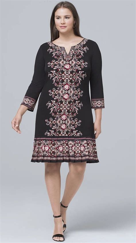 Image result for Plus Size Shift Dress Pattern