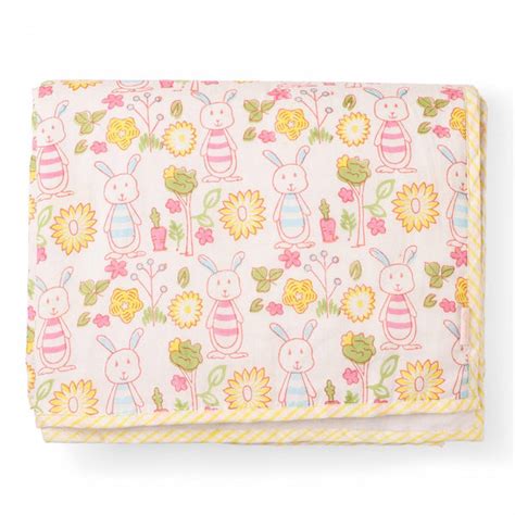 Block Printed Cotton AC Dohar - 60 x 90, Multi-colour – Eyaas