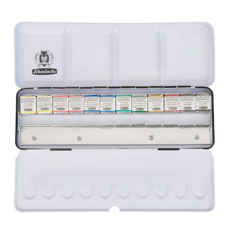 Buy Schmincke - HORADAM AQUARELL paint box with 12 finest watercolours ...