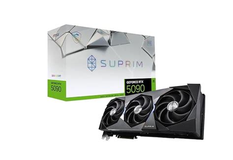 MSI GeForce RTX 5090 32G SUPRIM SOC Graphic Card - NVIDIA GeForce RTX ...