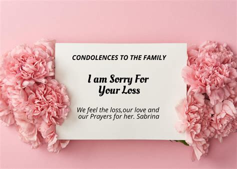Condolences Message 的图像结果