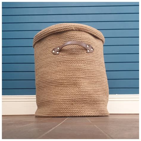 Buy Basket - Jute - Laundry/Storage - Natural Beige Online at Rs. 5,250 ...