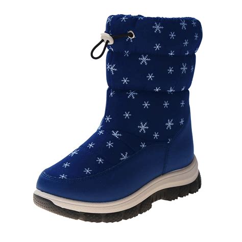 nsendm Female Shoes Big Kid Baby Boot Children Snow Boots for Boys and ...