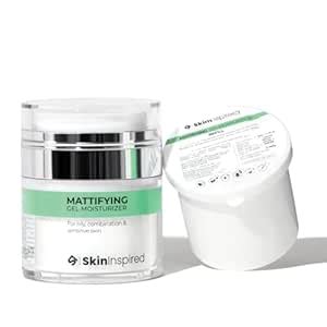 SkinInspired Mattifying Gel Moisturizer + Refill Combo | Gel Based ...