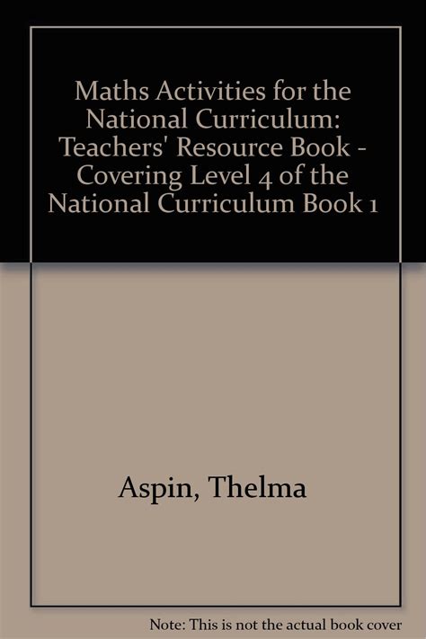 Teachers' Resource Book - Covering Level 4 of the National Curriculum ...