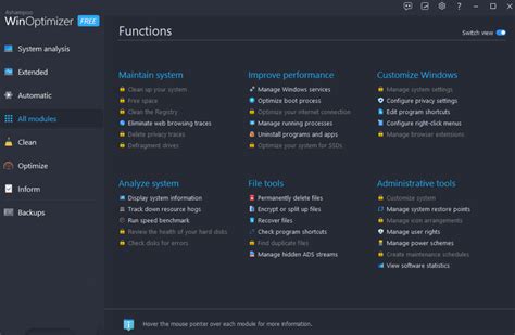 Image result for Ashampoo WinOptimizer