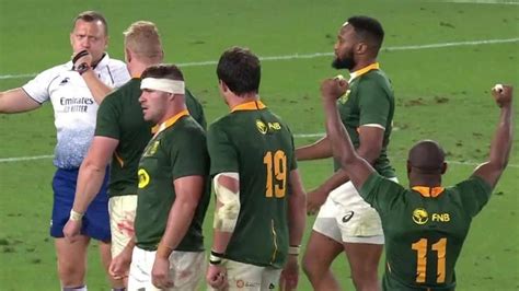 The moment that won it for the Boks | Rugby Union News | Sky Sports