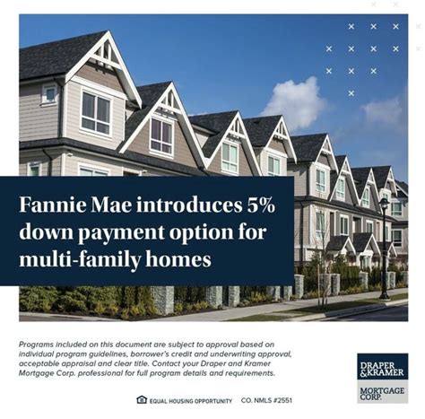 Fannie Mae cuts down payment for multifamily homes | Darrick Muhammad ...