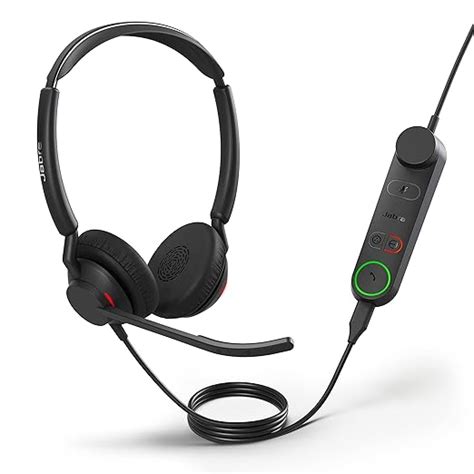 Engage 50 II Wired Stereo Headset with Link Call Control - Noise ...