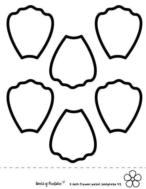40+ Flower Petal Templates - World of Printables