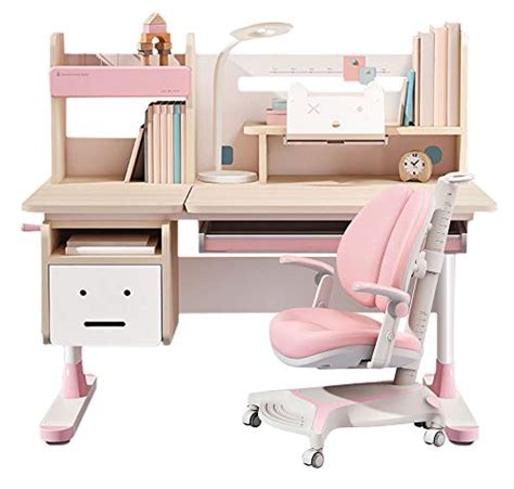FCD Wood Adjustable Height Kids Study Desk with India | Ubuy