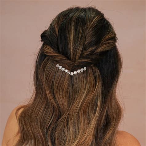 Rhinestone Crystal Hair Pin for Women |Bling Hair Pins| Knot Me Pretty