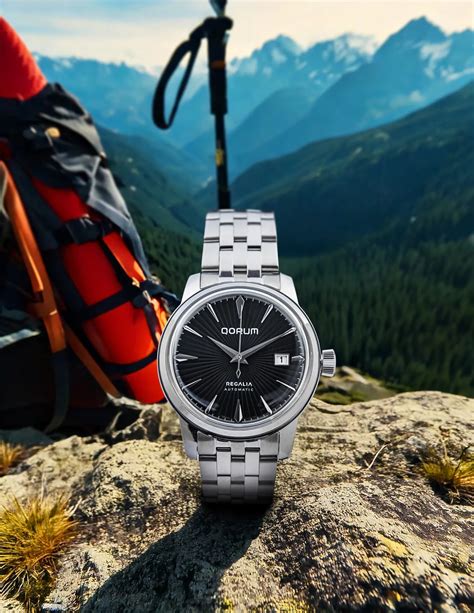 Qorum Regalia Men’s Automatic Watch With Date Display – Qorum India