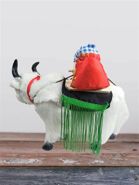 White Ladakh Yak | Yak 10 inches | Home Decorations