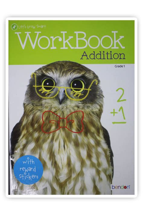 Buy Workbook Addition with stickers Grades 1 by Bendon at Online ...