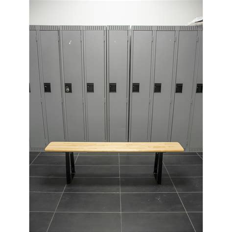 Locker Room Wood Top Benches – Durable Gym Seating & Storage