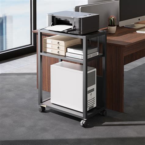 Image result for Computer Table with Printer Stand