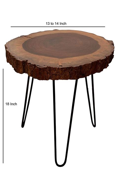 Fabuwd Shseesham Top End Table/Corner Table/Side Table for Indoor ...