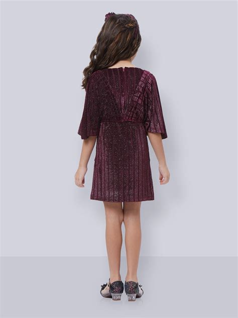 Girls Velvet Dress with Hairband 16408 | Peppermint