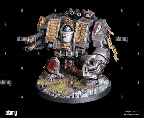 Space Marine Venerable Dreadnought Grey Knight Games Workshop hand ...