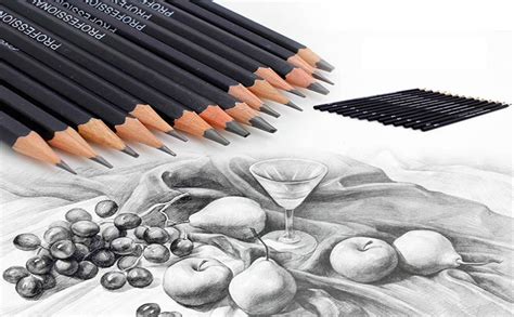 TRENDING professional Drawing Sketching Pencil Set - 12 Pieces Art ...