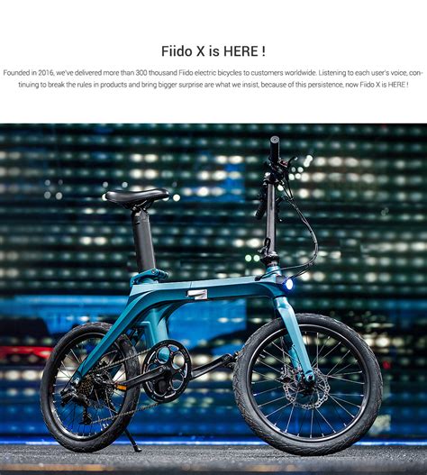 New FIIDO X D31 Folding Electric Moped Bicycle 20 Inches Tire 250W ...