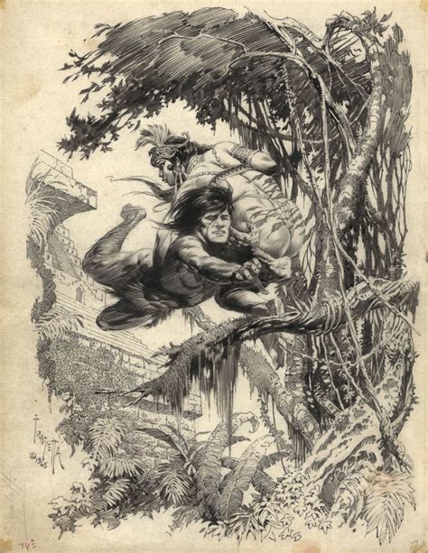 El arte de Frank Frazetta | Frank frazetta, Fantasy art, Fantasy artist