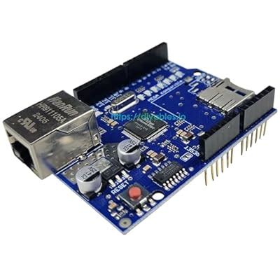 DIYables W5100 Ethernet Shield for Arduino Uno R3/R4, Mega, India | Ubuy
