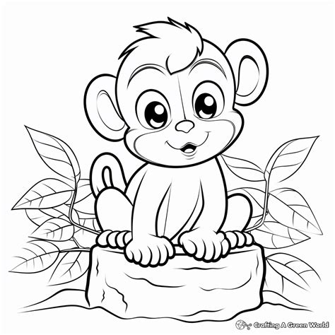 Printable Coloring Pages Baby Animals