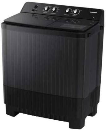 Samsung 8 kg Semi Automatic Top Load Washing Machine Grey, Black Price ...
