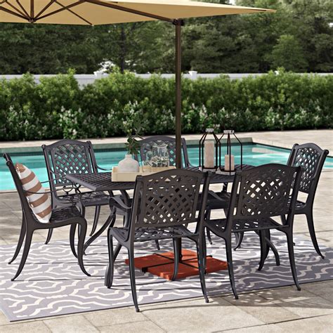 Calisa 6-Person Metal Patio Set - Designer Review & Photos