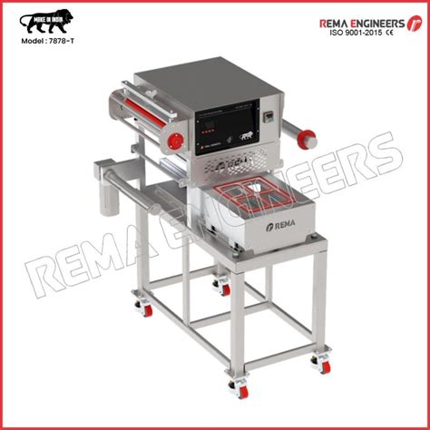 Semi Automatic Tray Sealing Machine Manufacturer, Supplier from Ahmedabad